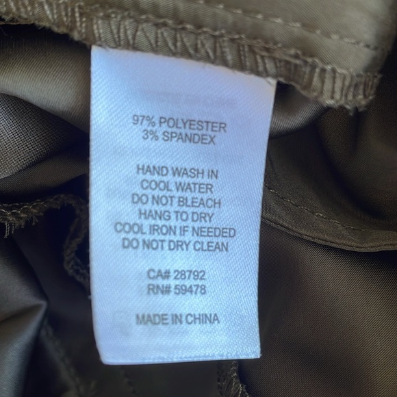 Rachel Zoe Brown Satin Pull On Pants - Picture 5 of 5